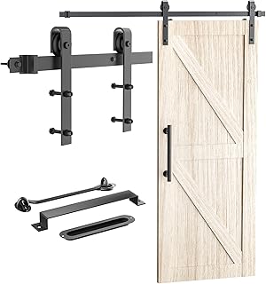 Quincaillerie kit for rusty sliding barn door of 22 feet Soft and silent Saintek.. Enjoy the simplicity of shopping with DIAYTAR NIGERIA, offering vast choices delivered in just 5-8 days.