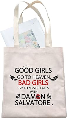 G2TUP cosmetic kit inspired by vampire fans, bad girls go into mystery with d tvd tv show gifts, Damon tote bag.. Your go-to destination for affordable online shopping, DIAYTAR NIGERIA delivers in under 8 days.
