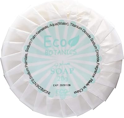 Mini round soap bar enveloped with echo plis 20 g.. DIAYTAR NIGERIA delivers on every promise with our affordable prices and nationwide delivery service.