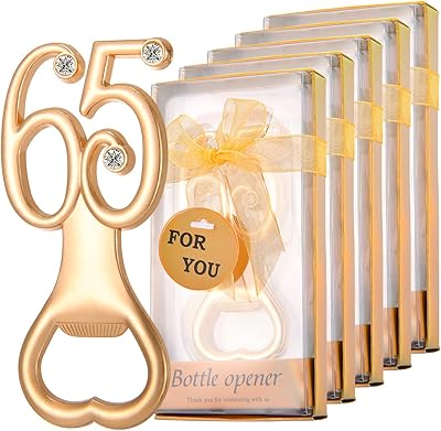 24 pieces package of 65 bottle openers for 65th anniversary party gifts.. Affordable online shopping is just a click away with DIAYTAR Nigeria.