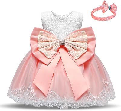 Fine princess dress with round -neck sleeves Ross Girls for party and event (matching headband).. Shop easy, pay less, get it fast — with DIAYTAR Nigeria.