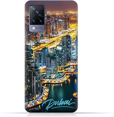 TPU protection shell AMC Design for vivo v21 5g motif Dubai Marina.. DIAYTAR NIGERIA delivers satisfaction with every purchase through our affordable and reliable service.