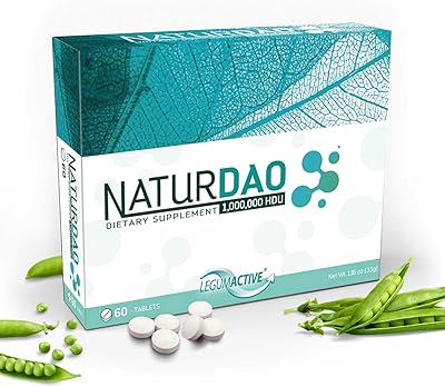 Naturdow Dow enzymatic food supplement - 1,000,000 hdu - Histamine blocker - Diamine oxidase - Food intolerance - 60 tablets.. DIAYTAR NIGERIA: Bridging the gap between consumers and quality products with affordable nationwide shipping.