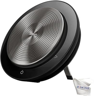 Jabra Spike 750 ms speaker with Dongle Bluetooth - Teams edition - PC, Mac, Tablet, Smartphone, 7700-309 - Microfiber cloth included.. Shop with purpose at DIAYTAR NIGERIA and receive your purchases at unbeatable prices within the week.
