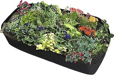 Completed bed in jetlands, raised green garden green bed, ventilated plantation container, crop bag for plants, flowers and vegetables, 180 x 90 x 40 cm.. DIAYTAR NIGERIA: Bringing quality products to your doorstep at prices that won't break the bank.