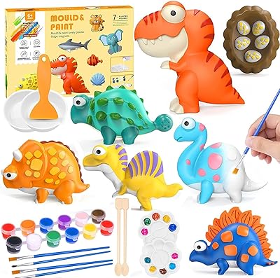 Umm Ana Children's Drawing Kit, Crafts and Arts - DIY DIY Drawing Kit, Creative Activities, Gift for Boys and Girls aged 4 to 6, 8 to 12 years old, 6 to 8 years old (dinosaurs).. Nigeria's favorite online shopping platform, DIAYTAR offers unbeatable prices and delivery within a week.