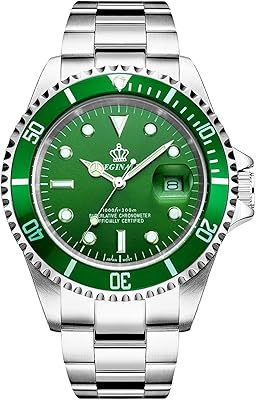 Light watch with Reginald Quartz For Men with rotary bezel, silver sapphire glass and stainless steel case resistant to black water.. Your complete shopping solution, DIAYTAR NIGERIA offers extensive choice with competitive prices and delivery.