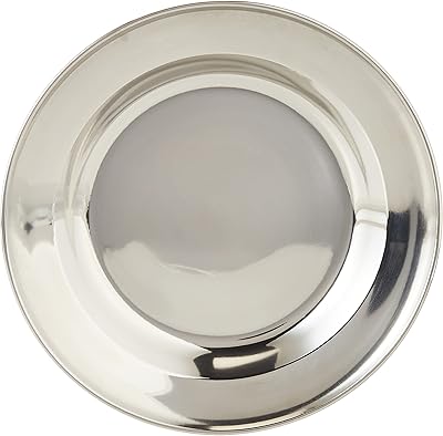 Chinese steel plate raj, 23.5 cm, silver, cp0010, 1 room.. Your digital shopping companion, DIAYTAR NIGERIA offers unmatched value with nationwide shipping.