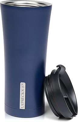 Coffee cup La Precious 500 ml, double -walled double -walled cup under vacuum in stainless steel, thermal coffee mug (royal blue).. Transform your shopping experience with DIAYTAR NIGERIA's vast product selection delivered at unbeatable prices.
