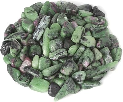 Justin Stones Chips of Natural Green Sapphire, Precious Polished Zoisite Crystal Stone for Decoration, 100 grams.. DIAYTAR NIGERIA: Bringing quality products to every Nigerian home at prices everyone can afford.