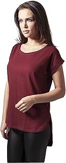 T-shirt with closed back for women Urban Classics (1 piece).. DIAYTAR NIGERIA brings the marketplace to your home with budget-friendly prices and nationwide delivery.