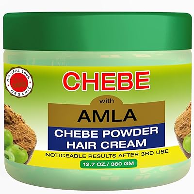 AMLA Cream with Chebe Powder for hair growth without rinsing 360 GM (360).. Shop smart and save with DIAYTAR NIGERIA's extensive product range and 5-8 day delivery guarantee.
