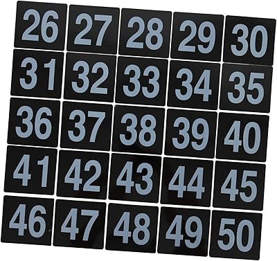 25 Pieces Digital table license plate Table Chair Wedding Table Numbers Number Number Numerical Signs Digital Signs Decorative Banquet.. DIAYTAR NIGERIA: Revolutionizing how Nigerians shop with affordable prices and prompt delivery services.
