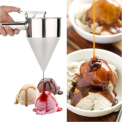 Kitchen funnel - Stainless steel cooking funnel, cooking tools for cakes and desserts with support, for the house and pastry.. Discover a world of affordable shopping with DIAYTAR NIGERIA's vast marketplace delivered to you in days.