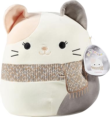 Doll Cat Camette Squishmallow 12 " - Kelly official plush doll - Soft and compressible plush toy - Excellent gift for children.. Your shopping journey simplified with DIAYTAR NIGERIA's vast selection and budget-friendly shipping.
