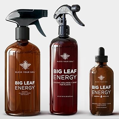 Big Leaf Energy: plastic bottle: healthy spray for indoor plants: naturally shiny leaves and protection with organic neem and essential oils (16 oz).. Shop from anywhere in Nigeria and receive your DIAYTAR purchases at affordable prices within a week.