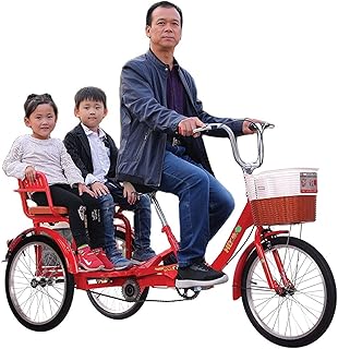 Tricycle for adults 20 inch foldable Senior Adult 3 wheels Cruise Trike Cruise Tribycle Personal Personal with exercise basket and rear seat three-wheeled (red).. Your shopping needs fulfilled through DIAYTAR NIGERIA's extensive selection and nationwide delivery.