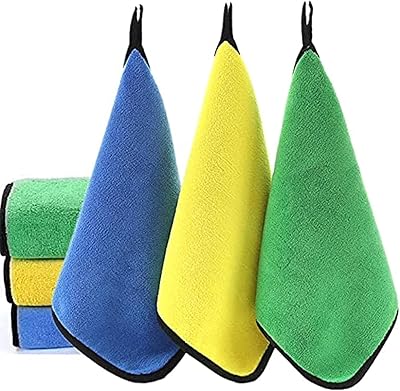 Show way, 3 microfiber cleaning rags, multicolored, 1111.. DIAYTAR NIGERIA: Revolutionizing how Nigerians shop with affordable prices and prompt delivery services.