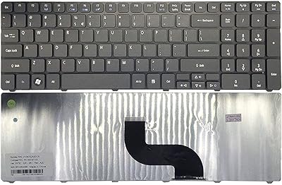 Replacement laptop keyboard for Acer Aspire 7540-1248 American Design.. Discover the joy of online shopping with DIAYTAR NIGERIA's budget-friendly prices and reliable shipping.