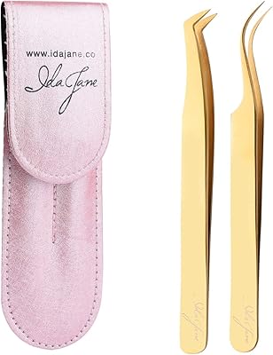 Epillage pliers for eyelash extension, professional precision pliers for classic, 2D-6D volume, mega stowage and insulation for individual faux eyelashes, 3-piece pliers kit by Ida Jane.. Navigate countless options with DIAYTAR NIGERIA's comprehensive marketplace and budget-friendly shipping.