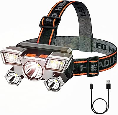 Aliuae rechargeable front lamp with 18650 integrated battery 2022.. DIAYTAR NIGERIA brings the joy of affordable shopping to your fingertips with delivery in less than 8 days.