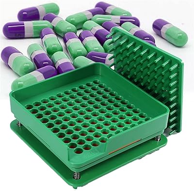 Cappable manual filling machine, empty tablets with 100 -hole dispenser, manual filling of cosmetic powder capsules 00# for domestic use in hospital, clinical and laboratory.. DIAYTAR NIGERIA: Where every click leads to affordable purchases delivered promptly to your door.