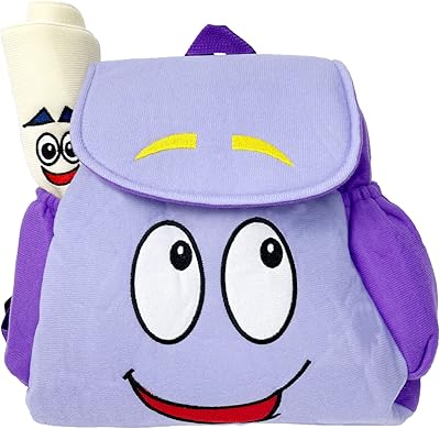 Sweet plush backpack dora explore purple for kindergarten toys, Christmas and New Year's gifts (style C), Violet, S.. DIAYTAR NIGERIA: Bringing quality products to your doorstep at prices that won't break the bank.