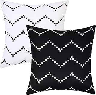 Cushion cover, 45 x 45 cm, cushion cushion of sofa with simple modern geometric patterns waterproof for exterior interior patio sofa, Lot of 2.. Nigeria's fastest-growing e-commerce site offers unbeatable prices and delivery within 8 days.