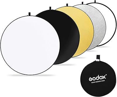Godox Foldable reflective disc 5 in 1 110cm Silver black-white silver semi-transparent.. Nigeria's most loved e-commerce platform delivers affordable shopping solutions to your doorstep.