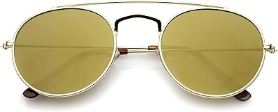 Classic Round Round Aviator sunglasses for women's metal bridge.. DIAYTAR NIGERIA: Where affordability meets variety, with thousands of products delivered in less than 8 days.