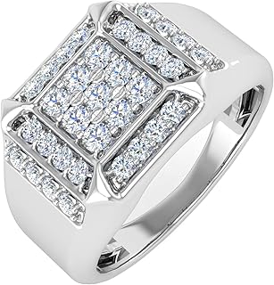 Diamond wedding ring for men of 3/4 carats in 10 carat gold.. Everyday deals, every category — only on DIAYTAR Nigeria.