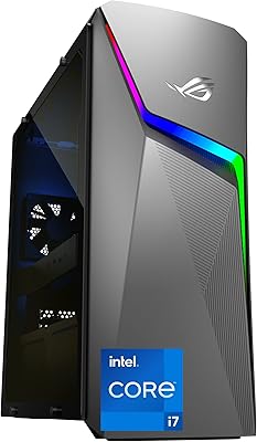 ROG Stix G10 ROG game desktop computer with Intel Core i7-11700 processor, GeForce RTX 3060, 16 GB of RAM DDR4, SSD PCIE of 1 TB, Wi-Fi 5 and Windows 11 Home G10CE-AH766.. Experience shopping freedom with DIAYTAR NIGERIA's comprehensive marketplace delivered within 8 days.