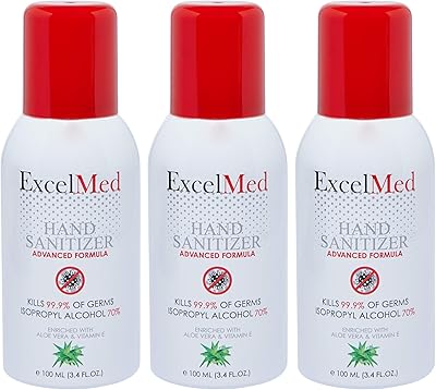 Disinfecting spray for the hands Exylmed 100 ml (3), aloe vera + vitamin E, packages of 1.3,6,12.. DIAYTAR NIGERIA: Where quality meets affordability, with thousands of products delivered in less than 8 days.