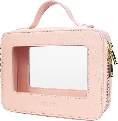 Transparent makeup kits, let go, toilet bag approved by the TSA with zipper, transparent make-up organizer for portable travel essentials, transparent makeup bags for women and men, a-pink, trip.. Why pay more? DIAYTAR Nigeria gives you the best for less.