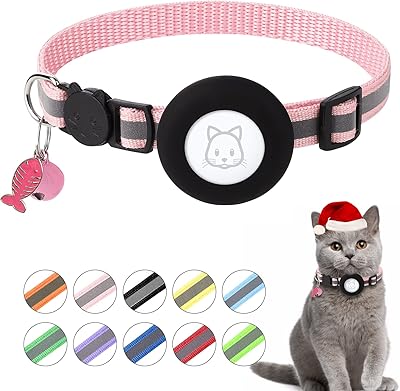 Eirtag cat necklace with 3 8 "bell and safety clip.. Your new favorite way to shop online — DIAYTAR Nigeria.