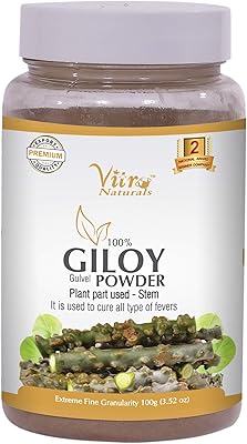 Giloy vitro powder | Guduchi powder - 100 g (3).. Shop with confidence at DIAYTAR NIGERIA, offering extensive product variety with nationwide delivery.