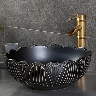 Comptoir bathroom with round design furniture, upper sink, bathroom sink, bathroom sink with classic design.. Your complete shopping solution, DIAYTAR NIGERIA offers extensive choice with competitive prices and delivery.
