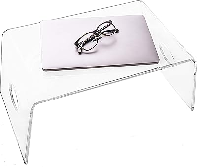 Acrylic bedroom tray with handles (21.. Discover the convenience of DIAYTAR NIGERIA's vast e-commerce platform with delivery in just 5-8 days.