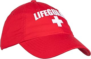 Lifeguard hat - Cosplay costume for men and women - Professional red baseball cap.. Experience the convenience of boundless shopping with DIAYTAR NIGERIA's vast selection and quick delivery.