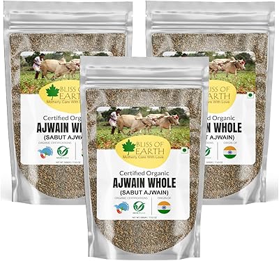 Bliss of Earth's certified organic carabol seeds, Indian spices and Masala for better hair, skin, health and kitchen (3x500 g).. You shop, we deliver — quick and easy with DIAYTAR Nigeria.