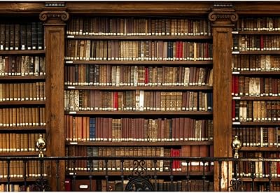 Aoihrraan 2,2 x 1.5 m Vintage Library Background Canvas School Library Retro Library Former Photography Photography Online Video Reception Decoration Students Ceremony Photo Prop.. DIAYTAR NIGERIA transforms online shopping with competitive prices and dependable nationwide delivery.