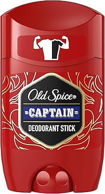 Captain Deodorant Stick 50 ml for Old Spice men.. Discover why millions choose DIAYTAR for affordable online shopping with delivery in just 5-8 days.