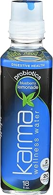 Prebiotic lemonade with Karma Wellness blueberries, 18 oz.. From daily deals to exclusive products — DIAYTAR Nigeria has you covered.
