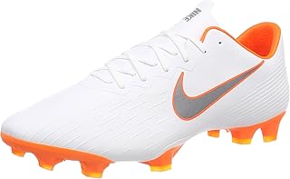 Fosballshsho Mercurial Vapor 12 FG PRO Men's Football Shoes for Men, White Burley Light Gray Pompons, 39 EU.. Why shop anywhere else? DIAYTAR Nigeria has it all, at prices you’ll love.