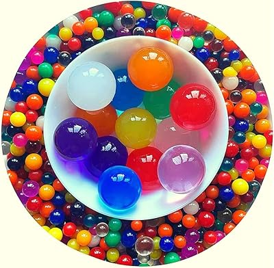 The White Shop 300 Pieces of large water balls in several sizes, filler of Hydrogel Vase in Aqua Crystal, Decoration Table Centers.. Embrace the convenience of DIAYTAR NIGERIA with thousands of products at your fingertips, delivered nationwide.