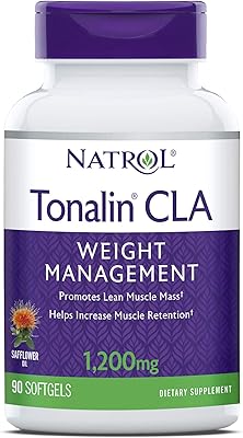 NATROL TONALIN CLA NATROL capsules derived from carthame, promote lean muscle mass, help increase muscle retention, stimulate fat metabolism, weight management supplement, 1200 mg, 90 units.. No delays, no drama — just fast, affordable shopping with DIAYTAR Nigeria.