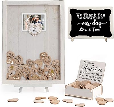 Homish alternative wedding guest book, rustic wedding decorations for receptions and weddings, ancient white.. With DIAYTAR Nigeria, shopping online is easy, affordable, and fast.