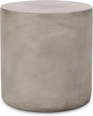 Christopher Knight Home 313406 Outdoor table in light gray concrete Robinson.. DIAYTAR NIGERIA: Where quality meets affordability, with thousands of products delivered in less than 8 days.