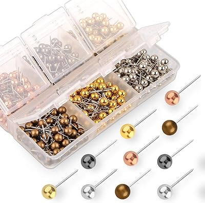 Metallic wooden card pins Yalis Bush, 1/8 ", 6 colors, 360 units.. Find quality and variety without breaking the bank — only on DIAYTAR Nigeria.