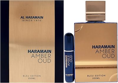Parfum amber oud blue edition de harmine (amber oud white blue 200 ml).. Make shopping fun and stress-free with DIAYTAR Nigeria.